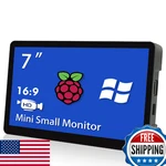 Hmtech 7" Hdmi Lcd Monitor For Raspberry Pi 4 3 2 B W/speakers, Toughened Glass. Fixed Price $93.30.