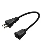 Toptekits (1.6ft/0.5m) Usa Outlet Saver Power Extension Cord Cable 125v 10a 2.... Fixed Price $11.33.