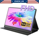 Eviciv 15.6" 1200:1 Portable Monitor 2*usb C Port For Ps6 Mobile Phone Gaming Us. Fixed Price $59.99.