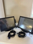 Elo Touch Solutions Et1515l-7cwc-1-gy-g 15" Lcd Touchscreen Monitors 2x. Fixed Price $300.00.