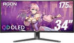 Aoc Agon Pro Ag346ucd 34'' Ultra Wide Curved Qd Oled Gaming Monitor, 21:9 New. Fixed Price $879.99.