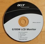 Acer G195w Lcd Monitor Quick Start Guide User Munual Dvd. Fixed Price $17.98.