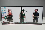 Aoc Cq34g2 Super Curved Frameless Gaming Monitor - Cracked Screen. Fixed Price $87.82.