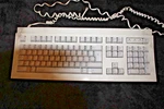 Wyse - P/n: 841135-02 Epc Terminal Keyboards Cord Streatched, Some Yellowing. Fixed Price $75.00.