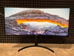 Lg 35" Curved Led Lcd Display Uwqhd 35wn65c-b. Fixed Price $219.99.