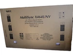 New Nec Multisync X464unv 46" Full Hd Commercial Lcd Monitor. Fixed Price $1999.00.