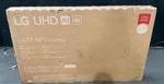Lg Ua77 50" Led Lcd Smart Tv 4k 2025 50ua7700pub New Open Box. Fixed Price $319.99.