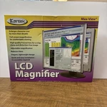 Kantek Maxview 19" Desktop Lcd Screen Magnifier Monitor Filter. Fixed Price $45.00.