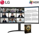 Lg 34" Curved Ultrawide Wqhd Hdr 10 Monitor With Usb Type-c 1 Year Warranty. Fixed Price $249.00.