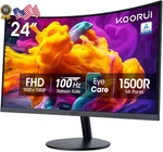 24 Inch Curved Monitor Full Hd 1080p Computer 24inch 75hz/fhd. Fixed Price $144.11.