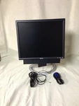 Dell Ultrasharp 1907f 19" Lcd Monitor Vga Dvi + ** Sound Bar. Fixed Price $98.99.