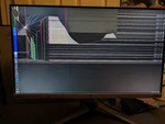 Asus Rog Strix Xg279q-g Gundam Edition 27" Monitor *broken Panel*. Fixed Price $370.00.