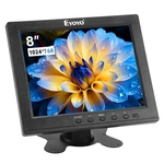 Eyoyo 8" Lcd Monitor Hdmi Bnc Av Vga W/ Speakers Professional Security. Fixed Price $59.99.