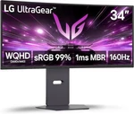 Lg Ultragear 34" 1440p Hdr 160hz Curved Ultrawide Gaming Monitor 34g600a-b 2832w. Fixed Price $249.99.