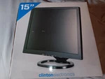 Clinton 15" Cctv Lcd Monitor Vt568. Fixed Price $52.00.