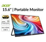 Acer Portable Monitor 15.6" Full Hd Ips 1920x1080 60hz 5ms 250nit Refurbished. Fixed Price $35.33.