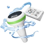 Inkbird Solar Wireless Pool Thermometer Indoor Monitor Ip68 Waterproof Bathtub. Fixed Price $35.99.