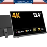 Eviciv 13.4" 4k Portable Monitor Uhd 3840x2400 Matte Ips Laptop Display For Pc A. Fixed Price $89.99.