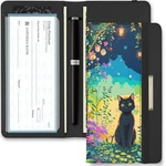 Kakurookie Printed Checkbook Cover, Rfid Blocking 7.3 X 3.4 Inches, Cat. Fixed Price $17.99.