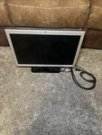 Dell Sp2008wfpt Black Silver 20 In Widescreen Lcd Monitor Tested With Cords. Fixed Price $24.99.