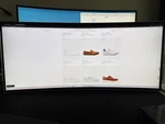 Lg 38 38wk95c-w Curved Ultrawide Monitor Wqhd+, Ips, Hdr, Good Condition.. Fixed Price $250.00.