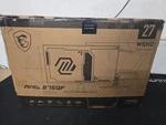 Msi Mag275qf Mag 275qf 27" Wqhd 180hz Gaming Monitor (read). Fixed Price $74.99.