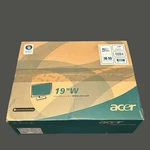 New Sealed Acer 19" Widescreen Lcd Computer Monitor X191w Ships Quickly. Fixed Price $64.99.