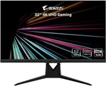 Gigabyte Aorus Fi32u 32" 4k Uhd Ips Led Gaming Monitor Excellent Condition. Fixed Price $699.99.
