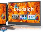 Leudaich Laptop Screen Extender, Fhd 1080p Ips 14" Monitor P. Fixed Price $169.99.