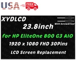 23.8in For Hp Eliteone 800 G3 Aio 923632-001 923631-001 Lcd Screen Display Panel. Fixed Price $215.00.