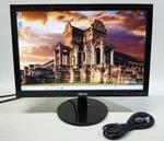 Asus Vs198d-p 19" Lcd Widescreen Monitor Led Backlit Vga Ships *same* Day. Fixed Price $29.95.