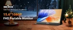Innoview Portable Monitor, 15.6 Inch Fhd 1080p Ips Display, Hdmi, Usb C. Fixed Price $39.99.