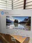 New Hp M27h 27-inch Diagonal Fhd, Ips Led, Monitor. Fixed Price $130.00.