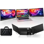Zumwalt Laptop Screen Extender, 14" Triple Portable Monitor For Laptop, 1080p.... Fixed Price $270.45.