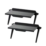 Hniuyun 2 Pieces Tv Screen Top Shelf Monitor For Black. Fixed Price $16.65.