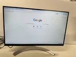 Lg 27" Inch Uhd 4k Led Monitor W Usb-c, Displayport, Hdmi. Model 27ud88-w. Fixed Price $198.00.