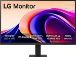 Lg - 27" Monitor Qhd Ips 100hz With Hdr10 (hdmi Usb-c) Black. Fixed Price $169.99.