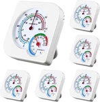 Kathfly 12 Pcs Indoor Thermometer And Humidity Gauge Mini White. Fixed Price $35.99.