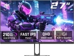 27 Inch Qhd Gaming Monitor, 2k 200hz Up To 210hz 1ms Fast Ips Computer. Fixed Price $214.92.