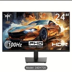 Ktc H24f8 24" Fhd 100hz Gaming Monitor. Fixed Price $90.00.