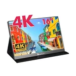 4k Portable Monitor, 16" 3840x2400 Ips Laptop Screen, 1500:1, 400 Nits Screen.... Fixed Price $256.17.
