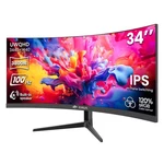 Ultrawide Curved Monitor 34 3440x1440 100hz Ips Freesync Crua Cr340qb Uwqhd Srgb. Fixed Price $299.99.