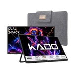 Kado Dual Portable Monitor Setup - 2-pack 15.6'' Fhd 1080p Triple Ext.... Fixed Price $168.64.