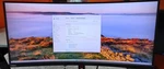 Lenovo Thinkvision T34w-30 34" Curved Wqhd 3440 X 1440 Lcd Monitor W/stand. Fixed Price $169.15.