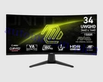 New Msi Mag 346cq 34'' 4k 180hz 1500r 1ms E-sports Curved Screen. Fixed Price $641.70.