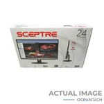 New Sceptre E249w-19203rtk 24" Ips 75hz Led Ultra Slim Pro Monitor - Black. Fixed Price $89.99.