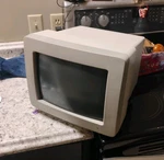 Goldstar Model Mbm-2195r 12" Computer Monitor - Mid 1980's Tested And Works. Fixed Price $63.00.