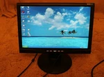 I-inc Iw171a 17" Lcd Monitor With Stand, Vga Cable, And Power Cord. Fixed Price $39.95.
