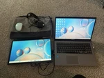 Asus Vivobook 15 I3 11th Gen, 8gb Ram, Portable Monitor, Mouse, Sleeve & Charger. Fixed Price $325.00.