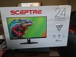 Nib - Sceptre 24" Gaming Monitor Amd Freesync 2x Hdmi 1x Dp Built-in Speakers. Fixed Price $79.95.